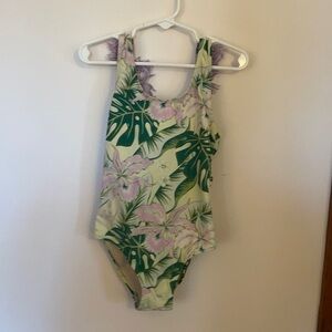 Shade critters fringe tropical bathing suit